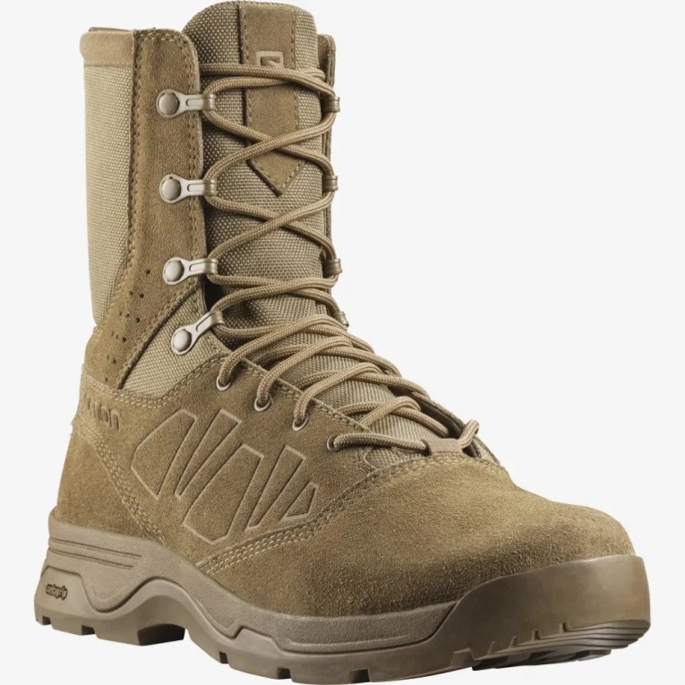 Salomon Guardian Wide Women's Tactical Boots Brown | CA 7W12